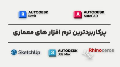 پرکاربردترین نرم افزار های معماری