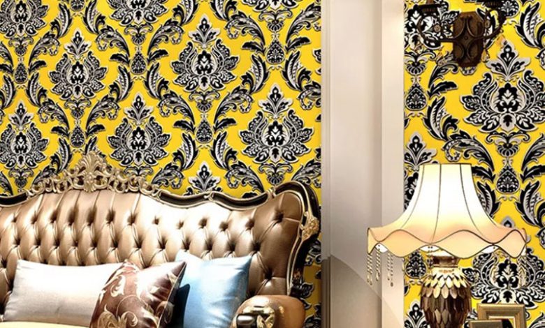 راهنمای خرید کاغذ دیواری داماسک: همه چیز درباره کاغذ دیواری داماسک