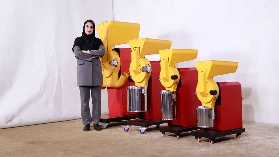 اسوه صنعت؛ پیشرو در تولید دستگاههای آسیاب ادویه جات ترکیبی