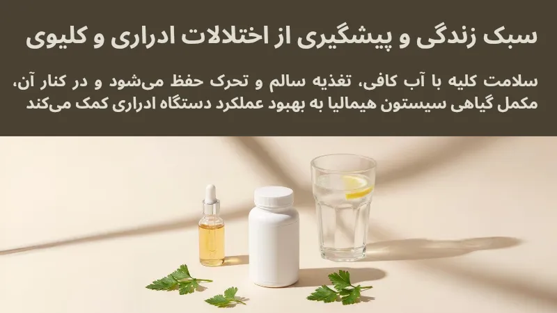 سبک زندگی و پیشگیری از اختلالات ادراری و کلیوی